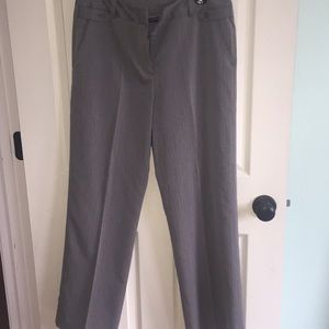 Larry Levine gray pinstripe suit pants